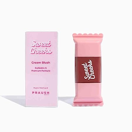 PRAUSH  Cream Blush  (Mauve Poppins)