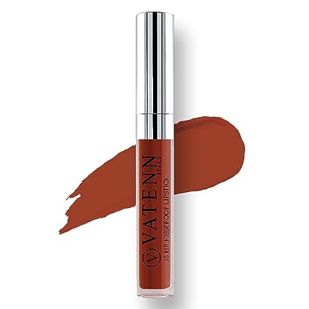 VATENN ITALY - 18 Hr Kissproof Lipstick - (Sh-2, Chestnut )