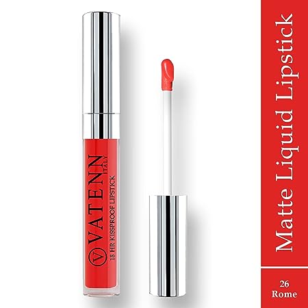 VATENN ITALY - 18 Hr Kissproof Lipstick - (Sh-26, Rome)