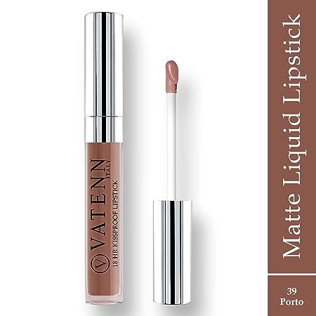 VATENN ITALY - 18 Hr Kissproof Lipstick - (Sh-39, Porto)