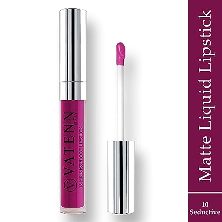 VATENN ITALY -18 Hr Kissproof Lipstick - (Sh-10, Seductive)