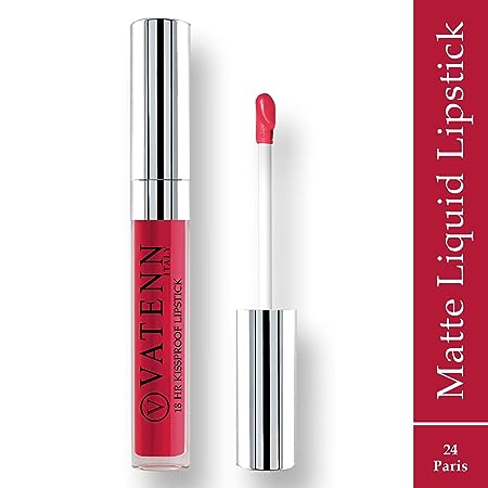 VATENN ITALY - 18 Hr Kissproof Lipstick - (Sh-24,Paris)