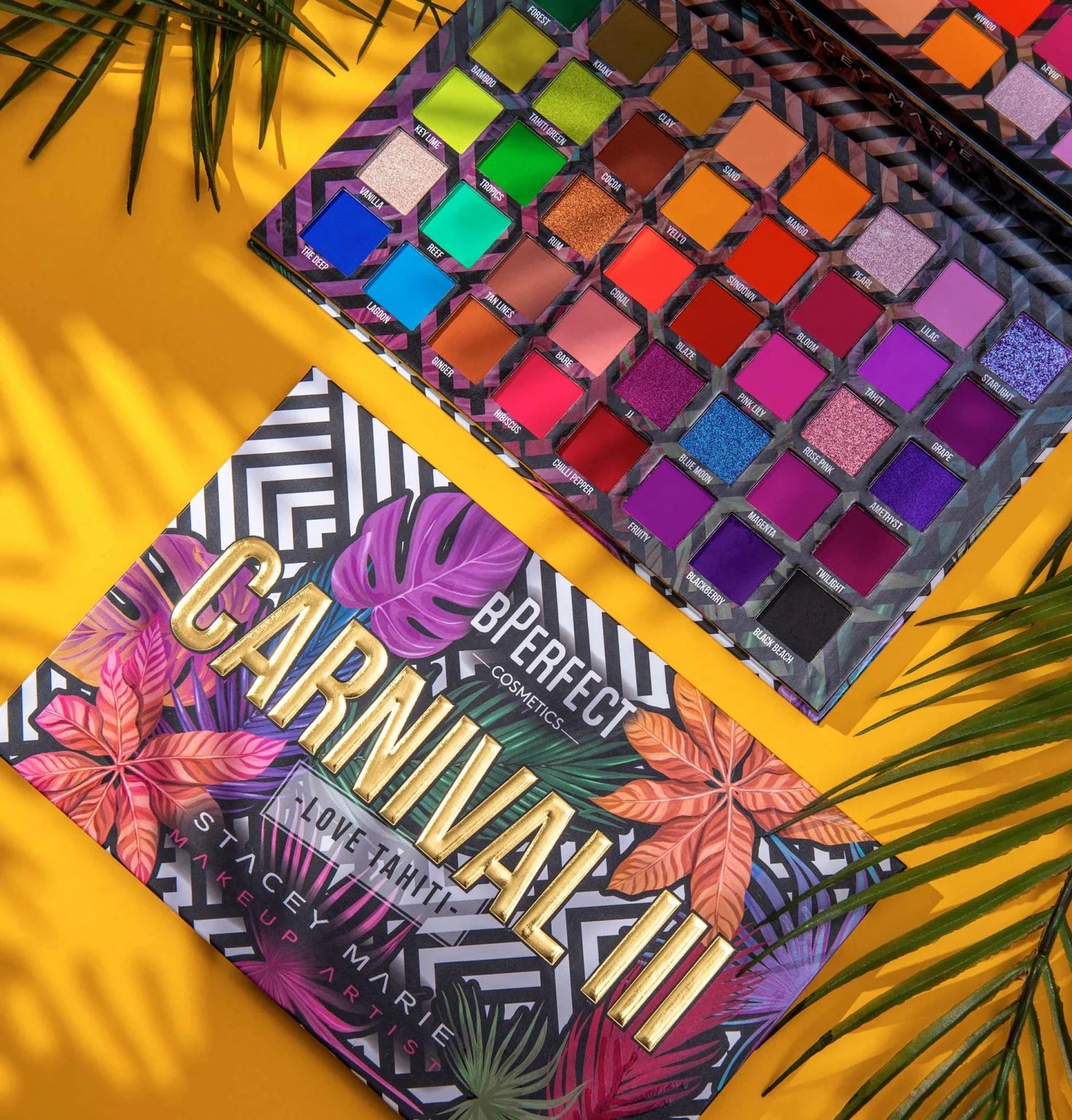 Bperfect Cosmetics X Stacey Marie Carnival Iii Love Tahiti Palette