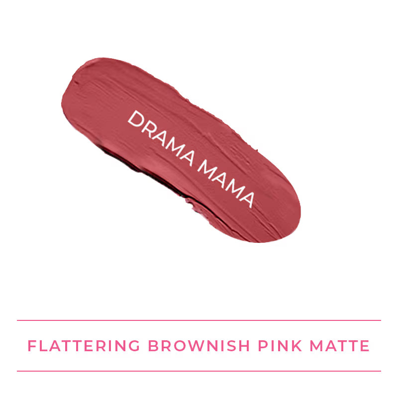 Praush (Formerly Plume) Luxe Matte Liquid Lipstick - Drama Mama