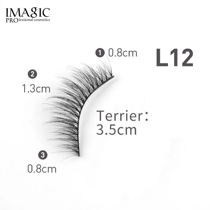 IMagic Handmade 3D Eyelashes  L-12