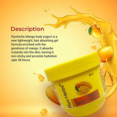 Riyo Herbs Body Yogurt (Mango)